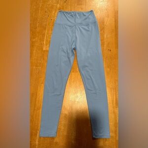 Women's High-Waisted Blue Leggings